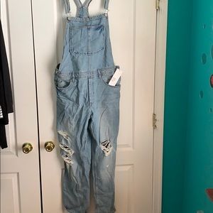 H&M denim overalls